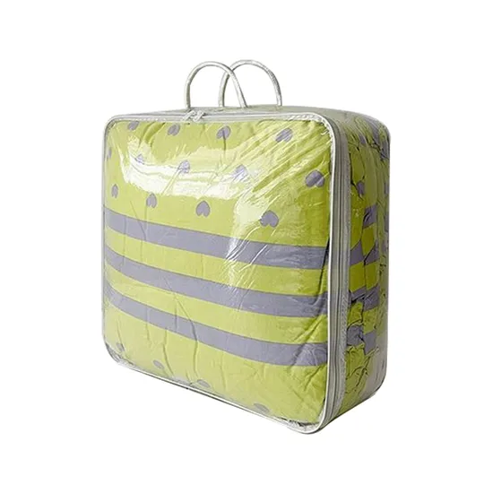 Quilt or Blanket Zipper Package PVC Bag