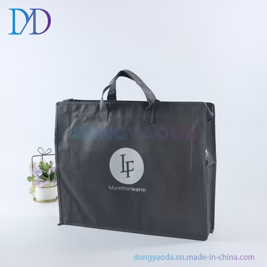 Home Textile Packaging Can Be Customized Non-Woven Zipper Bag Bedding Quilt Blanket Packaging Bags