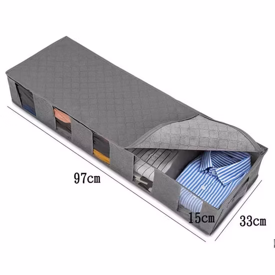 K66 ポータブル家庭用収納袋衣類パック防湿巾着ポーチ枕キルトブランケット寝具オーガナイザーバッグ